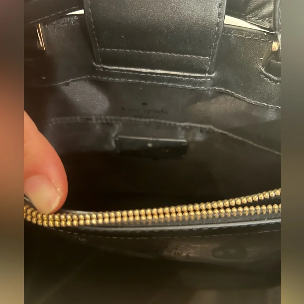 Kate Spade Black Leather handbag - Picture 7 of 8